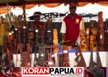 Karya Kamoro Bernilai Jutaan Rupiah, Thomas Dorong Festival Seni di Mimika Digelar Lebih Besar