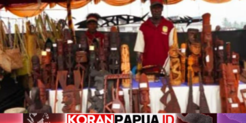 Karya Kamoro Bernilai Jutaan Rupiah, Thomas Dorong Festival Seni di Mimika Digelar Lebih Besar