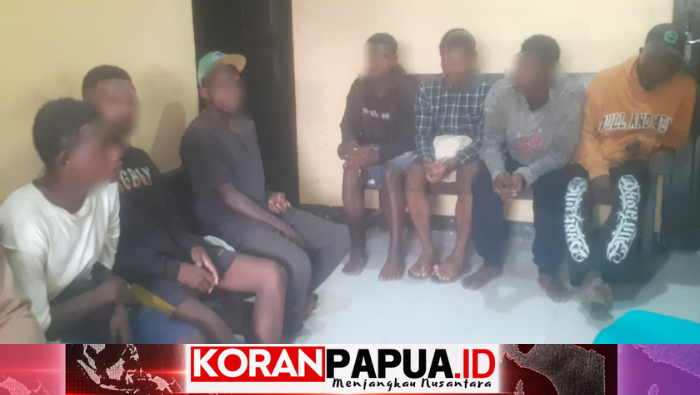 Perselisihan Pelajar Meledak Jadi Bentrok Warga di Mimika, 8 Orang Diamankan Polisi