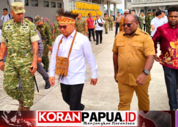 Menko Polkam Dudung Kunjungi Mimika, Bahas Stabilitas Keamanan Papua Tengah