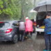Jasad Pria Tanpa Identitas Ditemukan di Dalam Honda Brio di Kuala Kencana