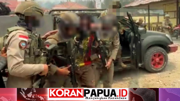Buron Lima Tahun, Pelaku Pembakaran Camp PT Unggul di Puncak Diciduk Satgas Damai Cartenz