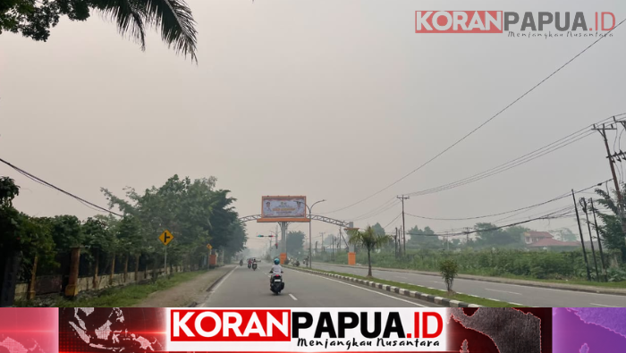Asap Makin Parah, Sekolah di Timika Masih Normal, Edaran Libur Belum Diterima Guru