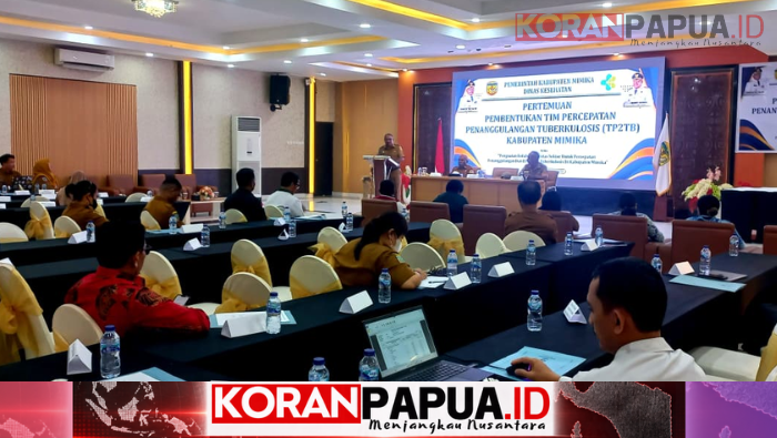 Pemkab Mimika Bentuk Tim Percepatan Penanggulangan TB, Ananias Faot Ingatkan Jangan Sekadar Formalitas