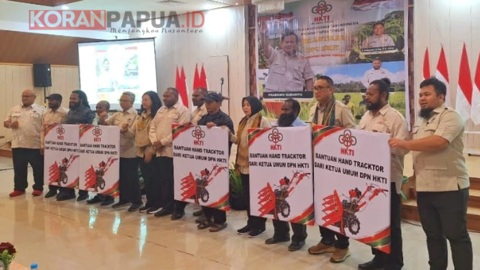 HKTI Papua Tengah Resmi Dilantik, Pengurus Diminta Jangan Sibuk Rapat dan Lupakan Petani
