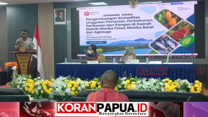BRIN Petakan Komoditas Unggulan Mimika untuk Kembangkan Ekonomi di Luar Tambang