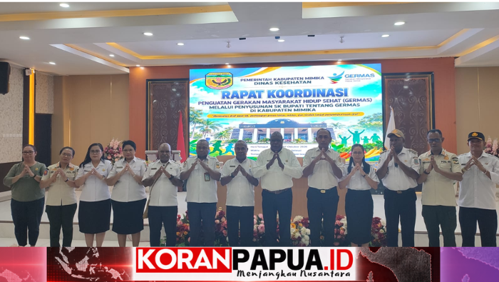 GERMAS Mimika Butuh Kolaborasi Lintas Sektor, Pemkab Dorong Aksi Nyata