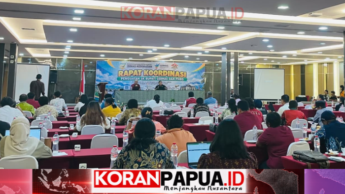 Dinkes Mimika Matangkan Draf SK Bupati tentang GERMAS dan PHBS