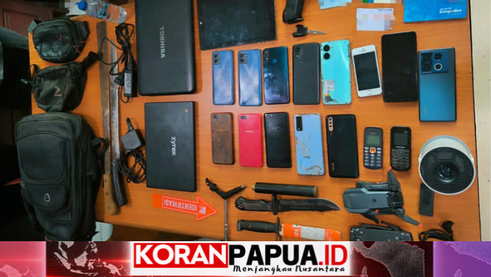 19 Orang Ditangani dalam Kasus Peredaran Senjata dan Amunisi Ilegal di Jayapura