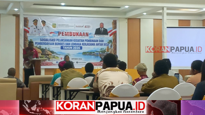 Sekda Mimika Minta BUMDes Kembangkan Potensi Kampung, Bukan Sekadar Terima Modal