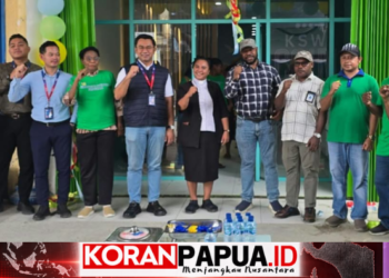 Penerima Manfaat YPMAK Buka KSW Laundry Coin, Tawarkan Laundry Mandiri di Timika