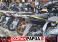 Polisi Amankan 12 Motor Diduga Hasil Curanmor di Mimika, Dua Remaja Ditangkap